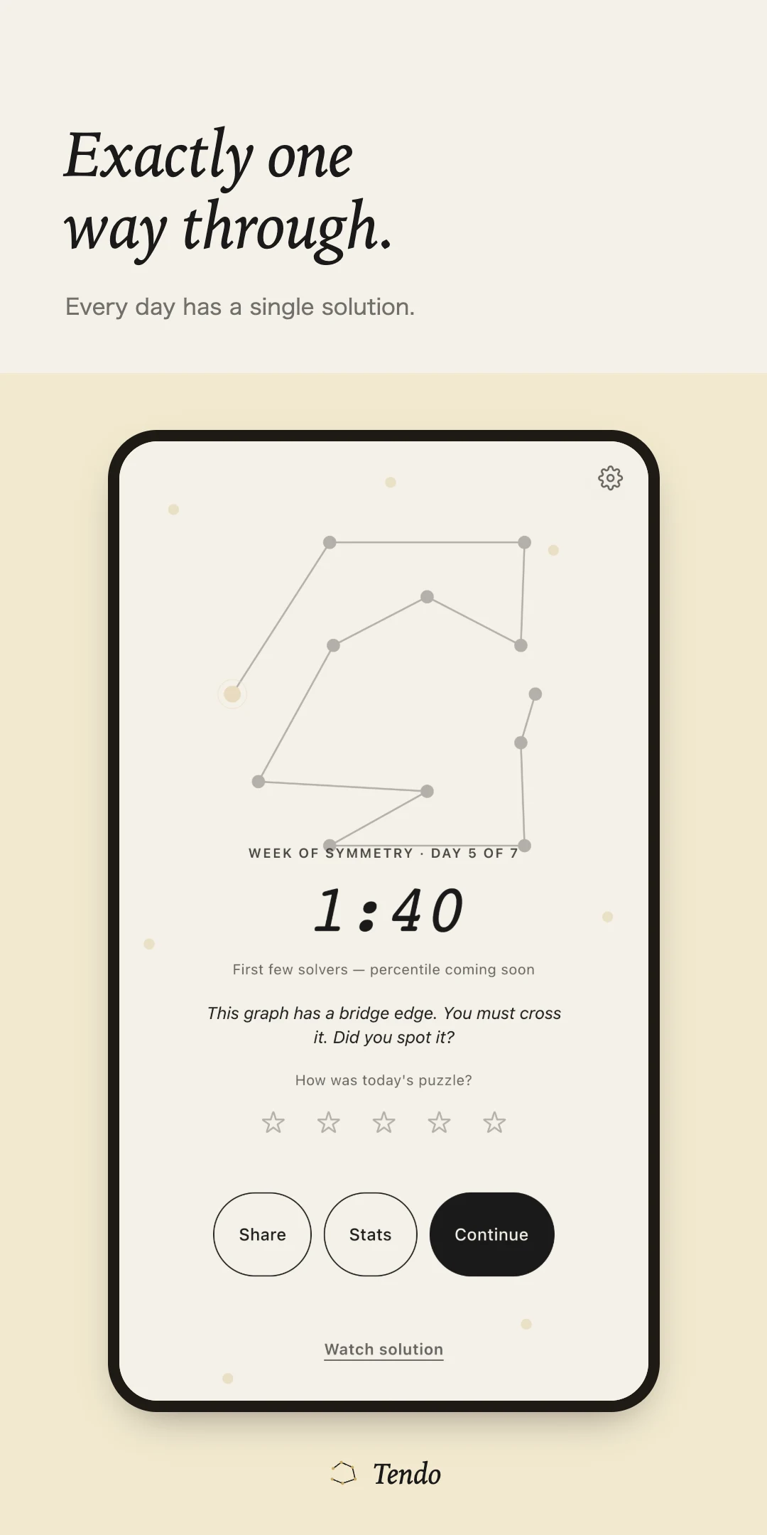 Tendo: One Path screenshot